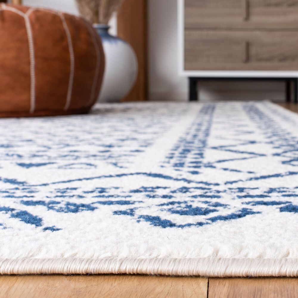 Safavieh Tulum 2&#39; x 9&#39; Navy Runner, , large