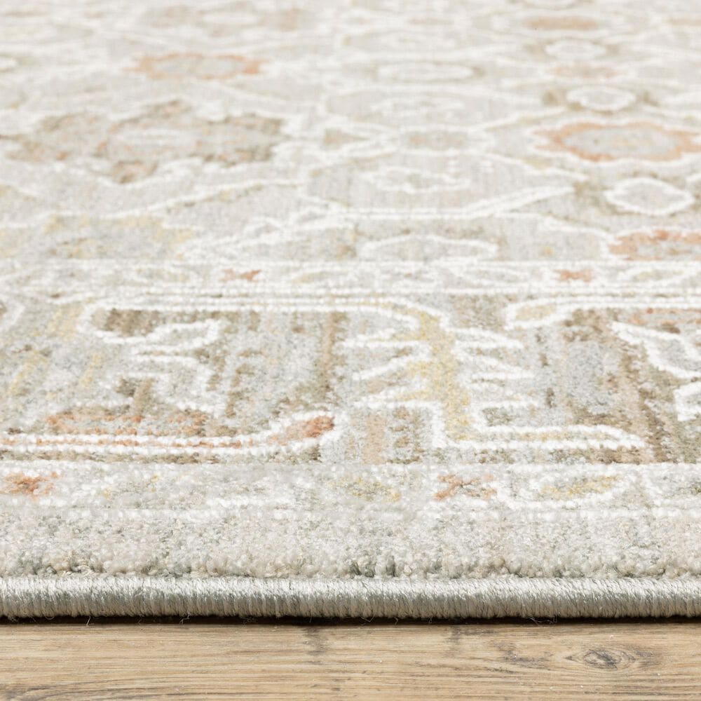 Oriental Weavers Keaton KEA10 Beige and Multicolor 2'3" x 7'6" Runner, , large