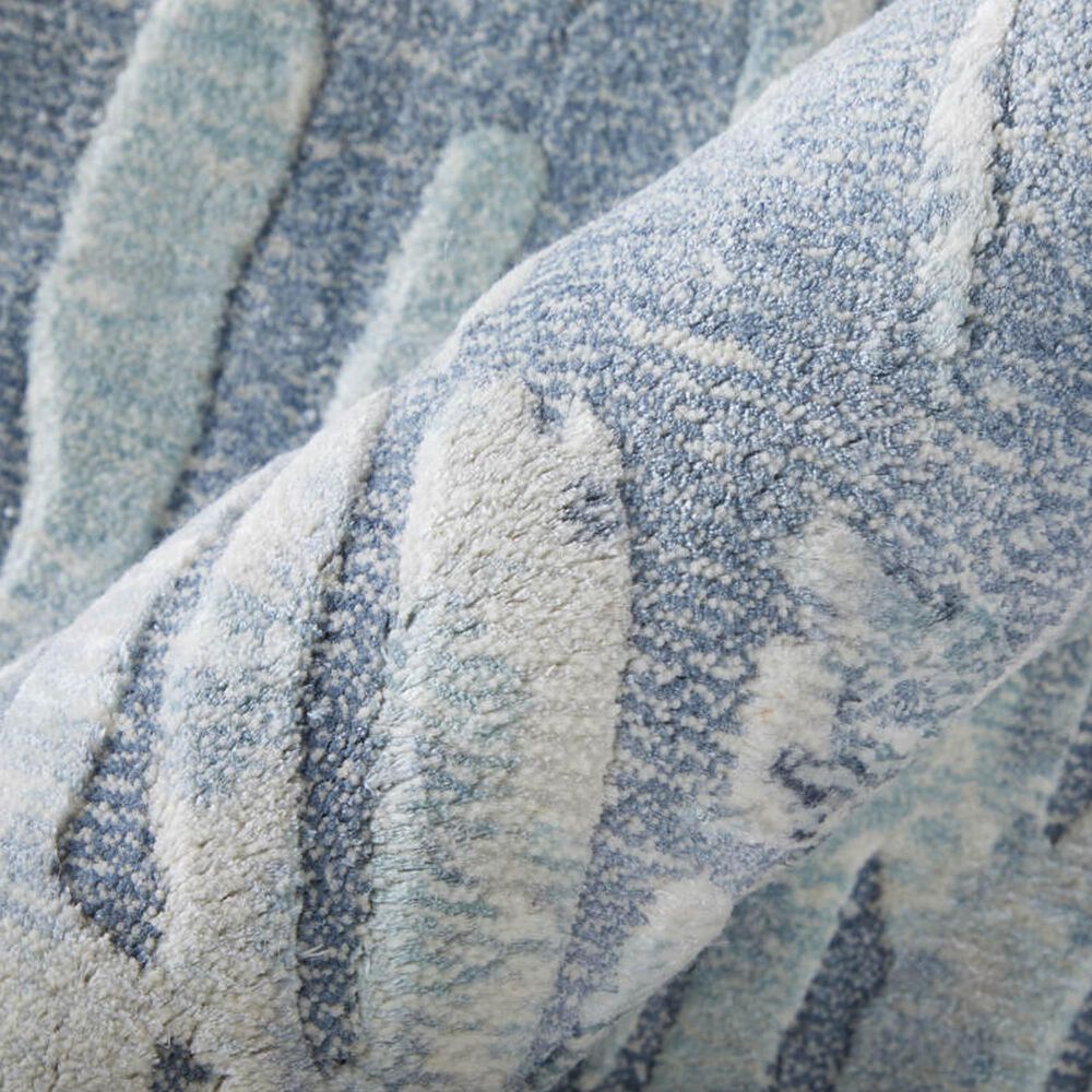 Feizy Braden Blue and Ivory 5' x 8' Area Rug, , large