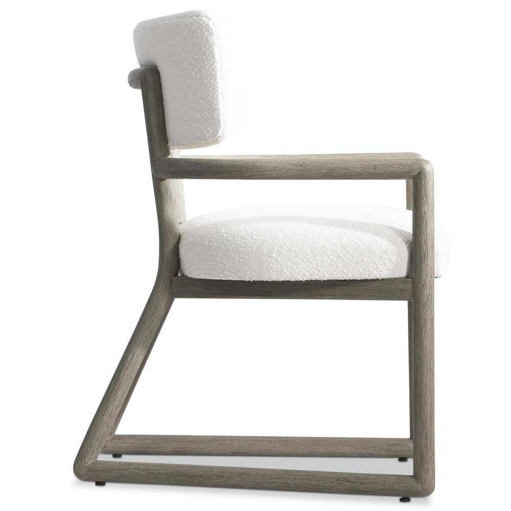 Bernhardt Rhodes Patio Arm Chair in White, , large