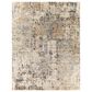 Surya Pune Light Beige, Tan, Dark Brown, Black and Charcoal 8"10" x 12"4" Area Rug, , large