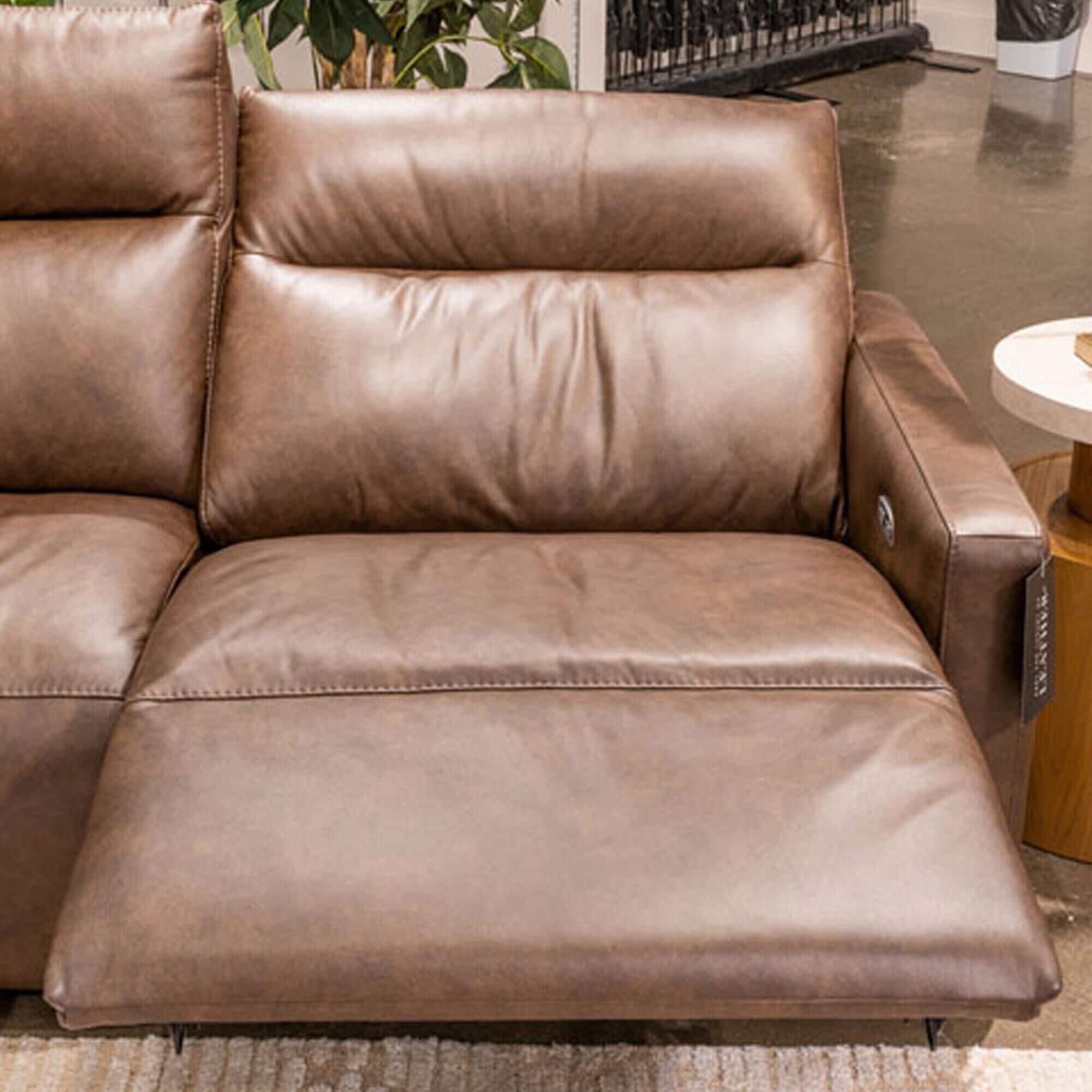 Ashley ModZ 6-Piece Power Symmetrical Sectional in Chocolate