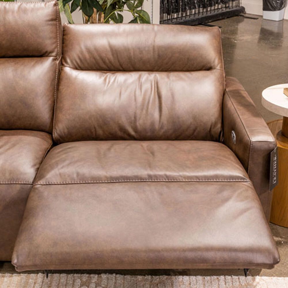 Ashley ModZ 6-Piece Power Symmetrical Sectional in Chocolate, , large