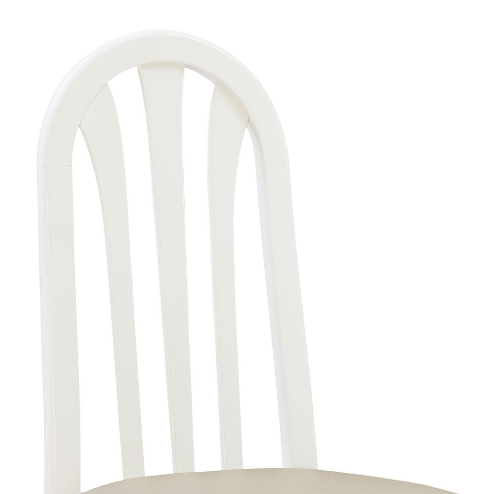 Linon Home Decor Jesper Side Chair in White (Set of 2), , large