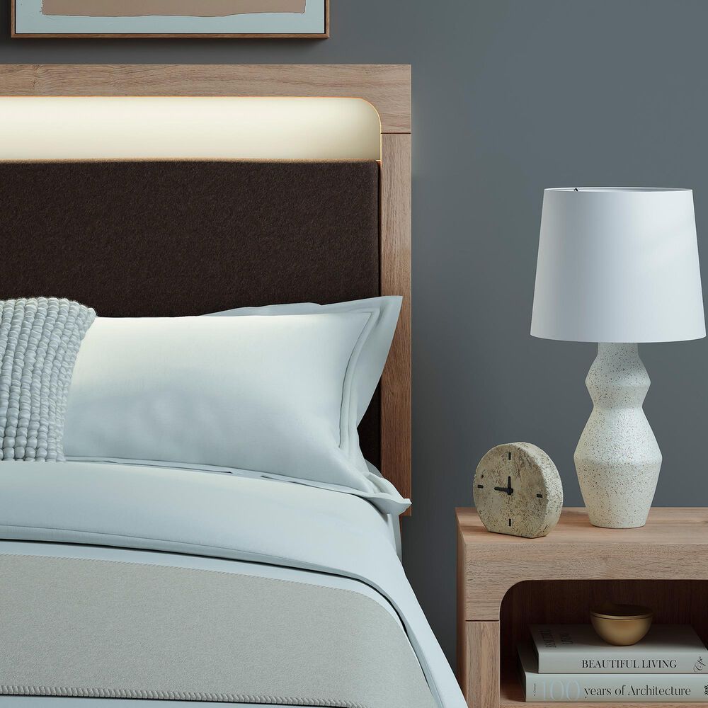 Ashley Kinlanni Queen Upholstered Panel Bed in Tan, , large