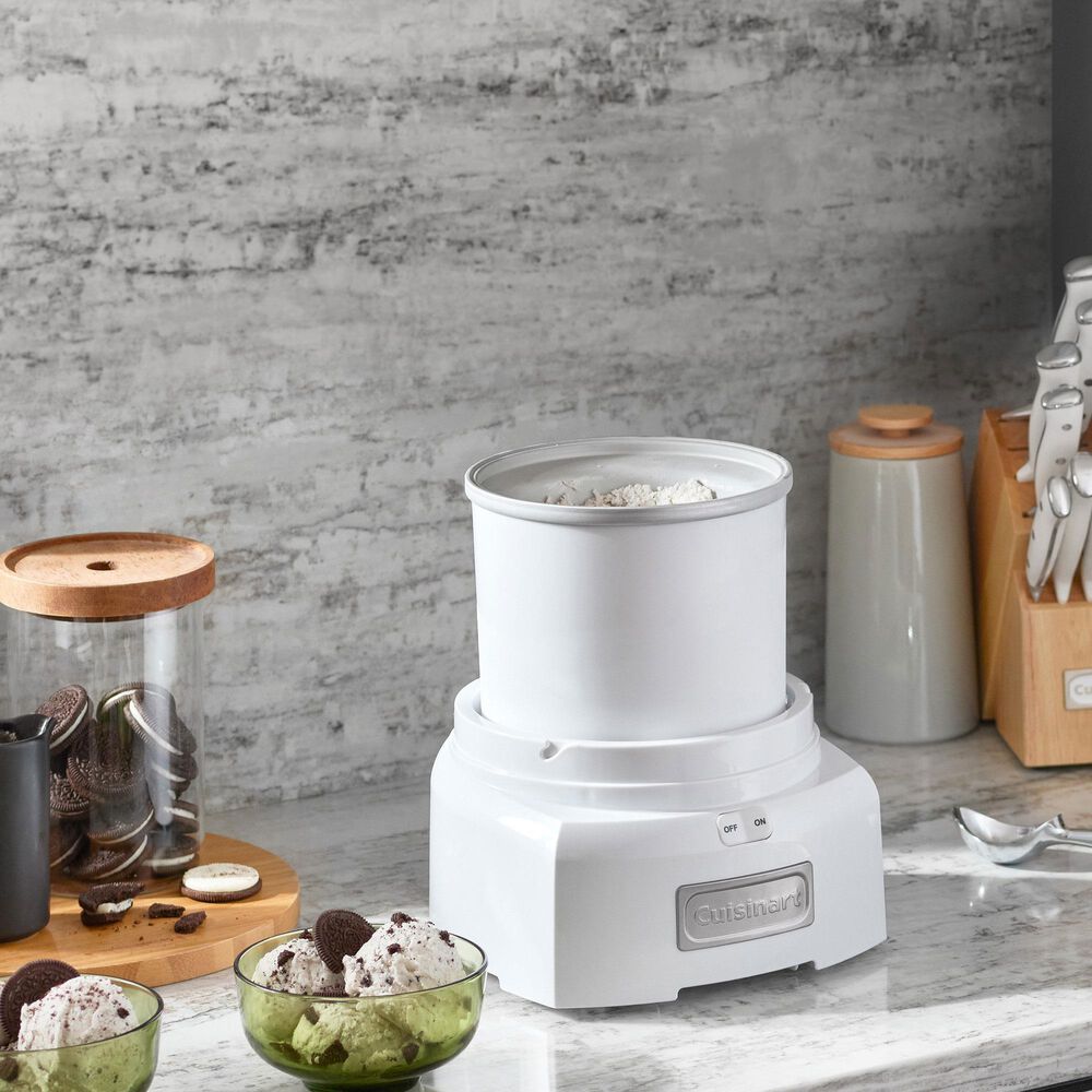 Cuisinart 1.5 Qt. Automatic Frozen Yogurt, Ice Cream and Sorbet Maker in White, , large