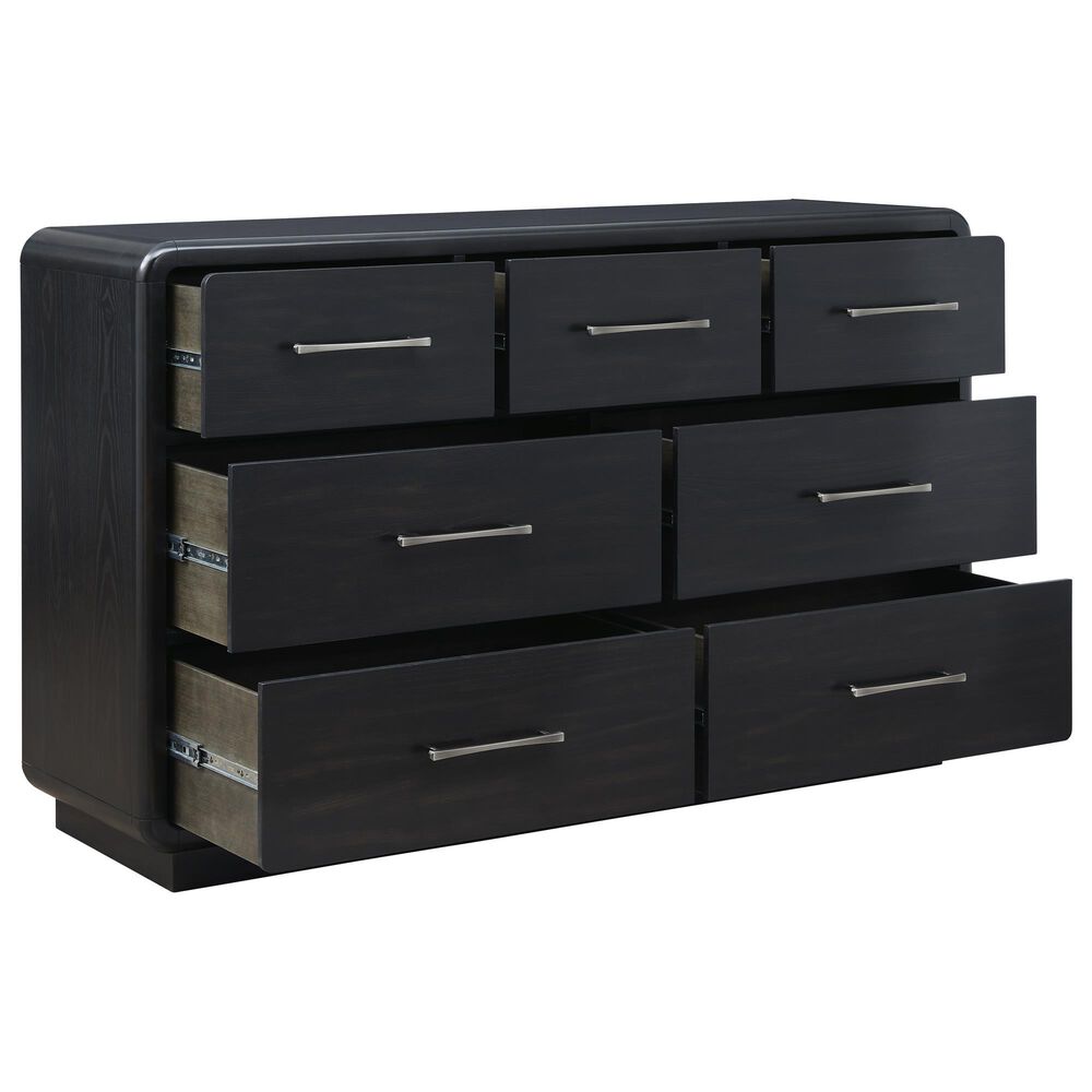 Millenium Rowanbeck 3-Piece Queen Bedroom Set in Black, , large