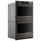KitchenAid 30" Smart Double Wall Oven with Assisted Cook Cycles in Black Ore, , large
