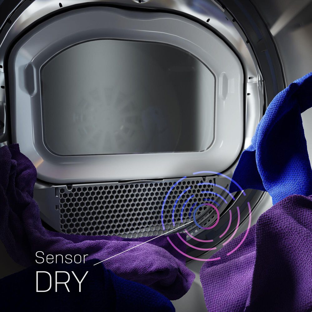GE Profile 7.4 Cu. Ft. Gas Dryer with Sanitize Cycle and Sensor Dry in Diamond Gray, , large