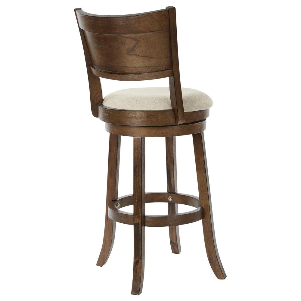 OSP Home 30&quot; Swivel Stool in Burnt Brown, , large