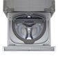 LG 29" 1.0 Cu. Ft. SideKick Pedestal Washer in Brushed Platinum Steel, , large