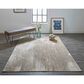 Feizy Aura 10" x 13"2" Ivory and Gold Area Rug, , large