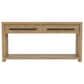 Shannon Hills Davie 2-Drawer Sofa Table in Pale Oak, , large