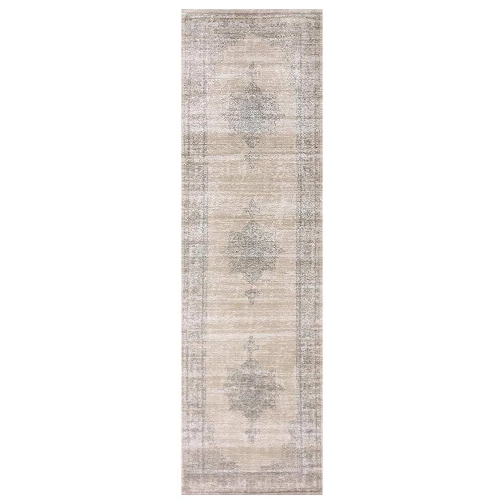 Radici USA Colloseo 3563 7"10" x 10"6" Bone Area Rug, , large