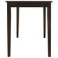 Ashley Kimonte Dining Table in Dark Brown - Table Only, , large