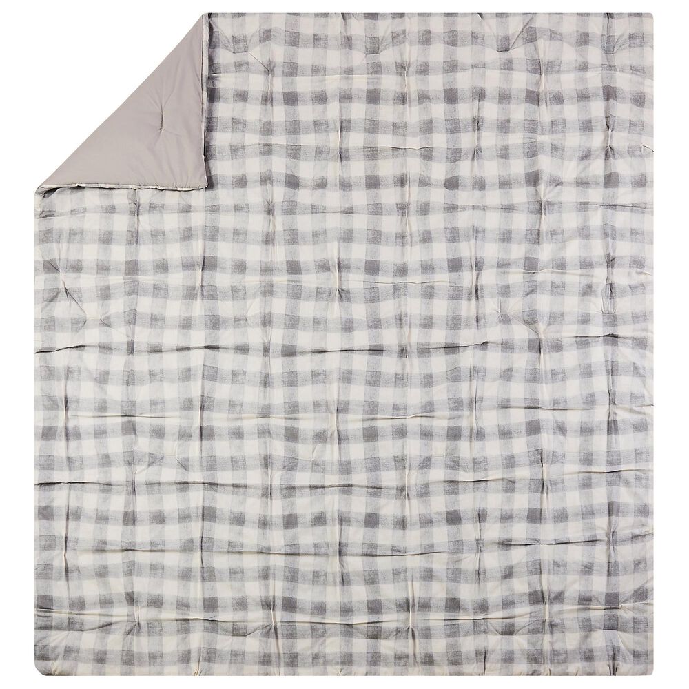 Peking Handicraft Maddie 5-Piece King Comforter Set in Gray, , large