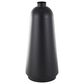 Maple and Jade 30" Decorative Vase with Narrow Opening in Matte Black, , large