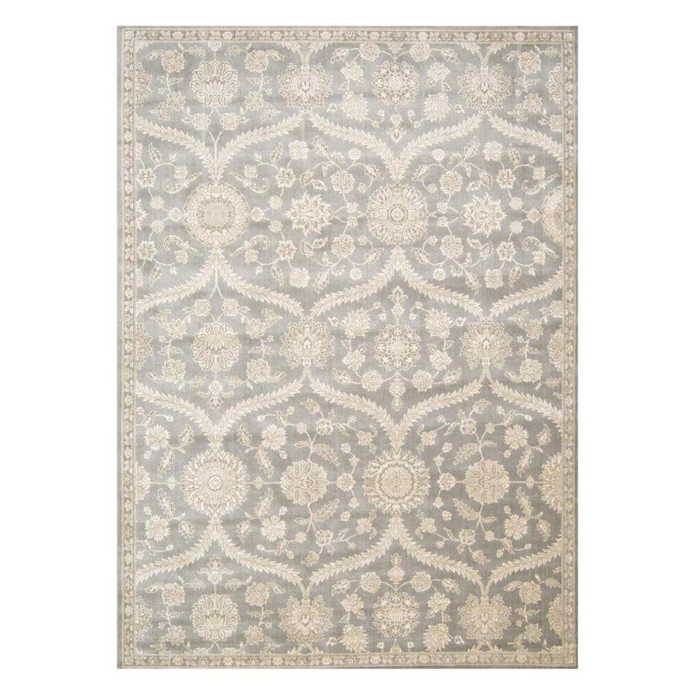 Nourison Luminance LUM04 9'3" x 12'9" Iron Area Rug, , large