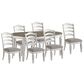 Ashley Realyn 7-Piece Round to Oval Dining Set in Chipped White, , large