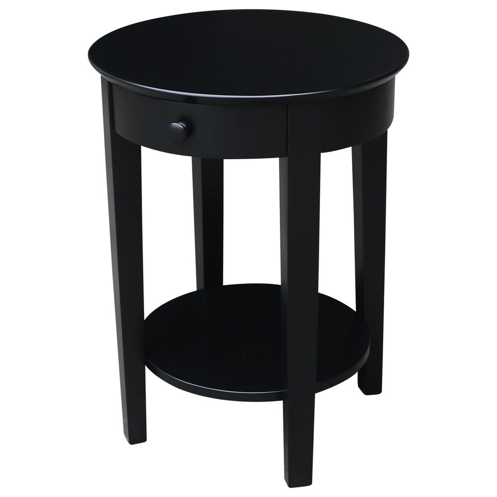 International Concepts Phillips Accent Table in Black, , large