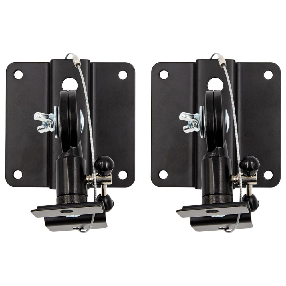 Helios Helios Anti-Theft Speaker Mounts Pair in Black, , large