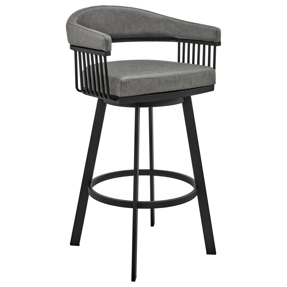 Blue River Naomi and Chelsea 4-Piece Counter Height Dining Set in Matte Black, , large