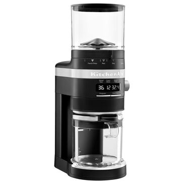 KitchenAid Burr Coffee Grinder in Black Matte, , large