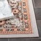 Safavieh Cabana CBN680B 8" Square Beige and Orange Indoor/Outdoor Area Performance Rug, , large