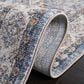 Safavieh Jasmine 5"3" Square Blue and Grey Area Rug, , large