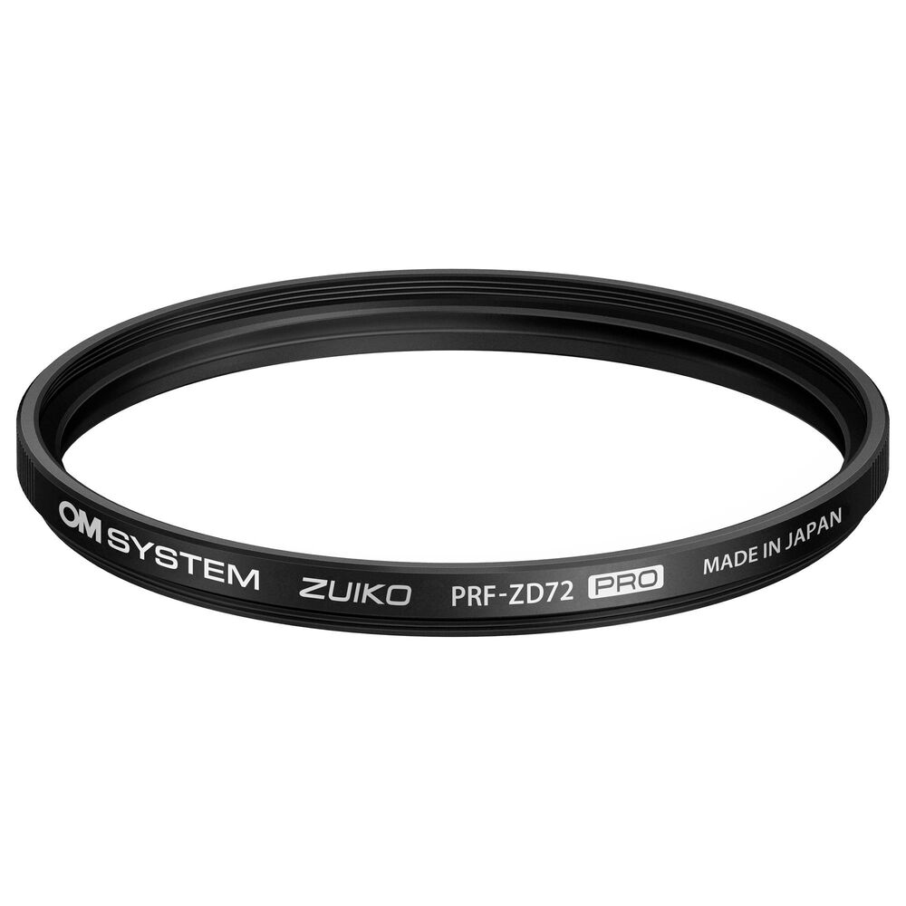 OM- System 72mm Zero-Coated Pro Protection Filter in Black, , large