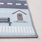 Safavieh Kids Playhouse KPH232M 7"9" x 10" Blue and Dark Grey Rug, , large