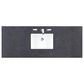 James Martin Vanities Hudson 60" Single Bathroom Vanity in Light Natural Oak with 3 cm Charcoal Soapstone Quartz Top and Rectangular Sink, , large