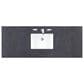 James Martin Vanities Hudson 60" Single Bathroom Vanity in Light Natural Oak with 3 cm Charcoal Soapstone Quartz Top and Rectangular Sink, , large