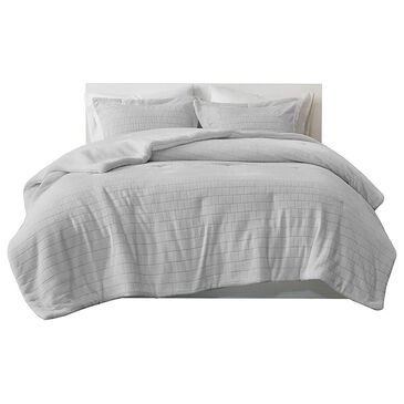 Hampton Park Laurie 2-Piece Twin Comforter Set in Grey, , large