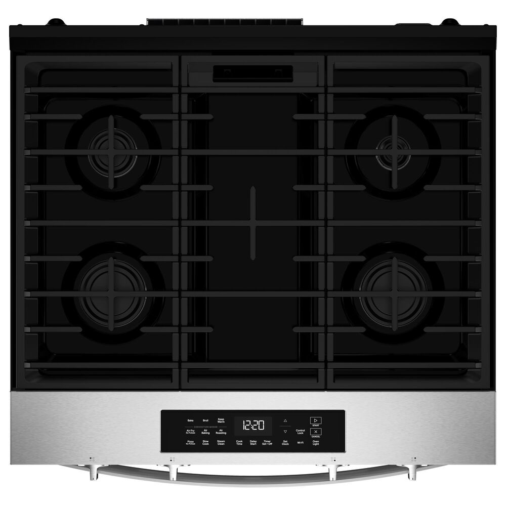 Whirlpool 30" Gas Smart Range in Stainless Steel, , large