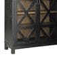 Ashley Christop Accent Cabinet in Black and Natural Brown, , large