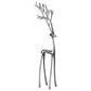 Creative Coop Tall Cast Aluminum Reindeer Sculpture in Gunmetal, , large