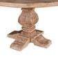 Home Trends & Design San Rafael 60" Round Dining Table in Antique Oak - Table Only, , large