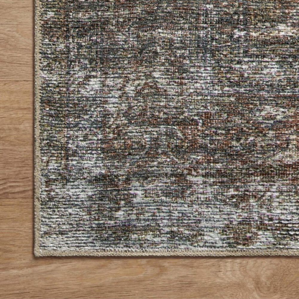 Amber Lewis x Loloi Billie 2&#39;3&quot; x 3&#39;9&quot; Tobacco and Rust Area Rug, , large