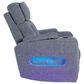 Ashley Forest Lake Power Recliner in Steel, , large