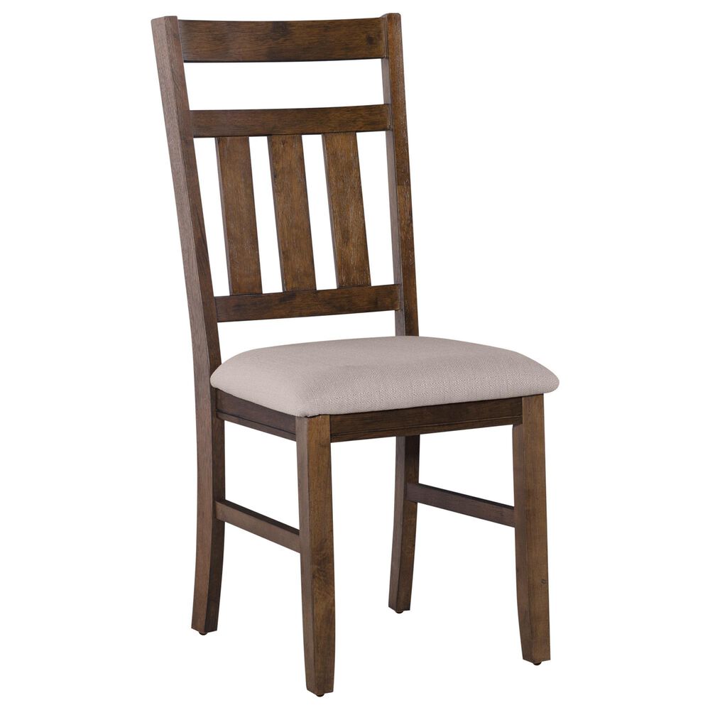 Linon Home Decor Turino Side Chair in Rustic Umber, , large