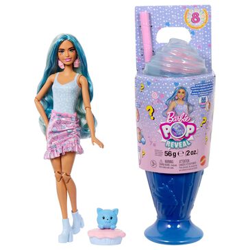 Barbie Pop Reveal Sweet Treat Series Doll and Accessory Set - Cool Cupcake in Blue, , large