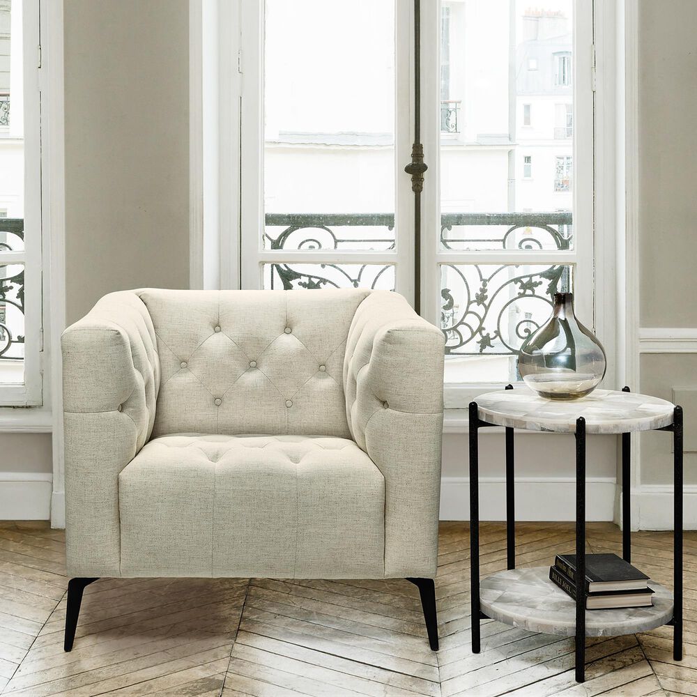 Hooker Furniture Nicolla Accent Chair in Baldwin Natural, , large
