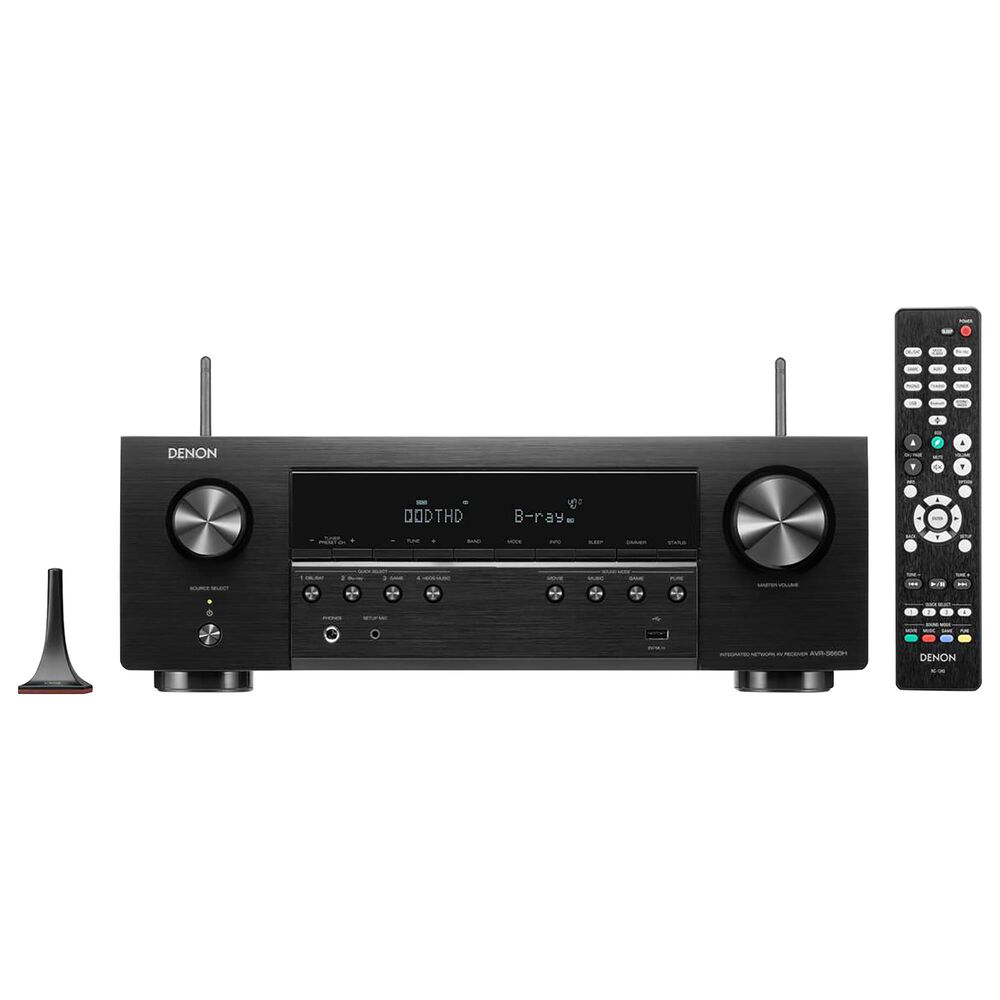 Denon 5.2 Channel 8K AV Receiver in Black, , large