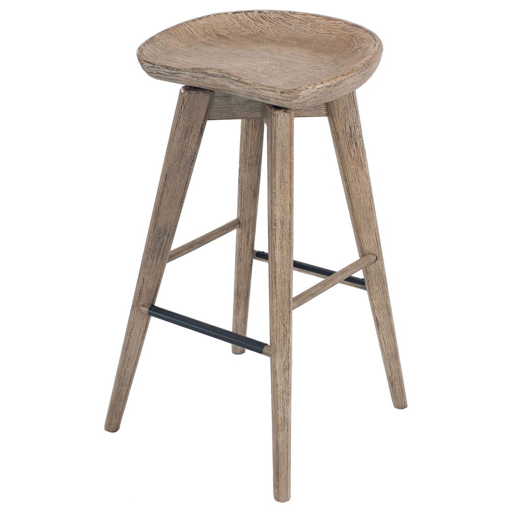 Boraam Industries Bali 29" Swivel Barstool in Barnwood, , large