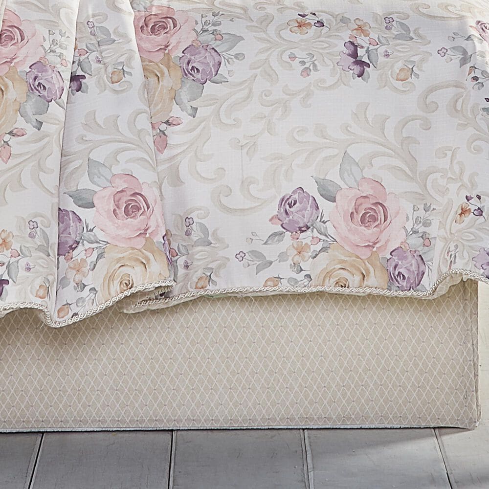 J. Queen New York Chardonnay 4-Piece King Comforter Set in Ivory, , large