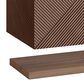 James Martin Vanities Marcello 36" Wall Mounted Single Bathroom Vanity in Chestnut with 3 cm Parisien Bleu Quartz Top and Rectangular Sink, , large