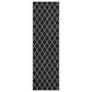 Dalyn Rug Company The Reserve TR15 Black 2"3" x 7"6" Indoor/Outdoor Runner, , large
