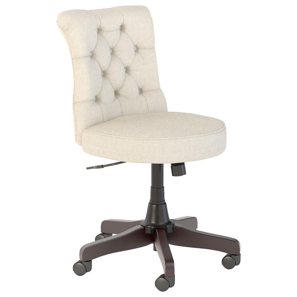 Bush Key West 2-Piece Desk Set with in Linen White Oak, , large