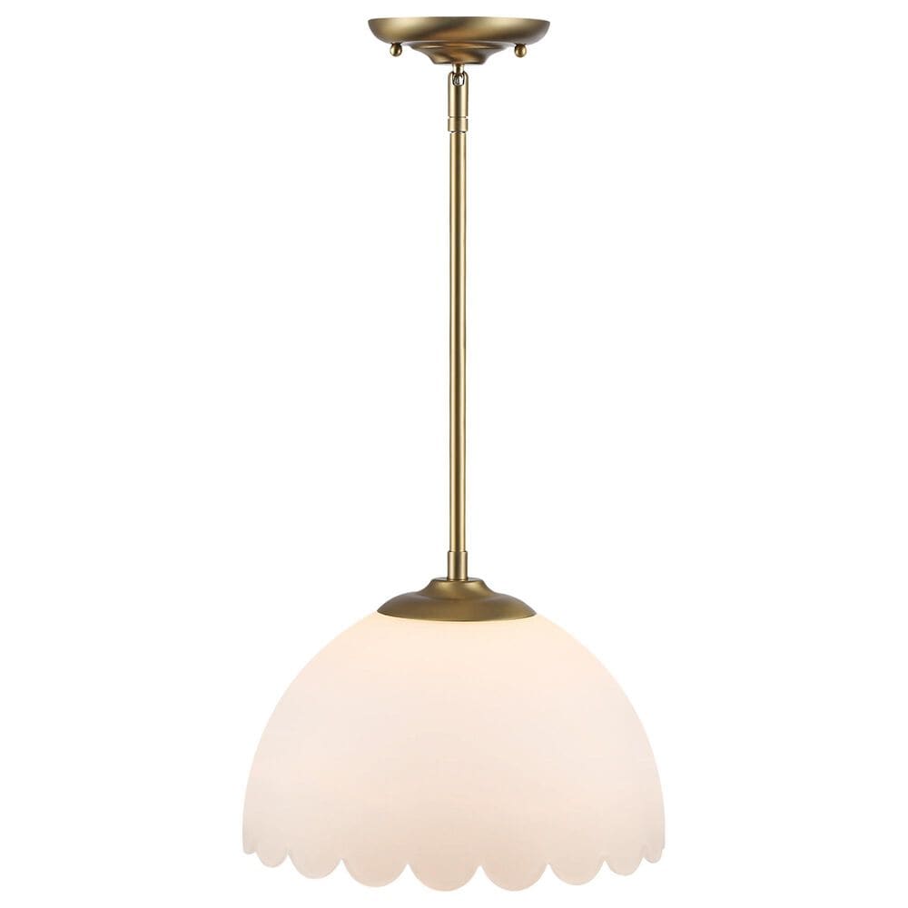 Golden Lighting Dorinda 1-Light Pendant in Brushed Champagne Bronze, , large